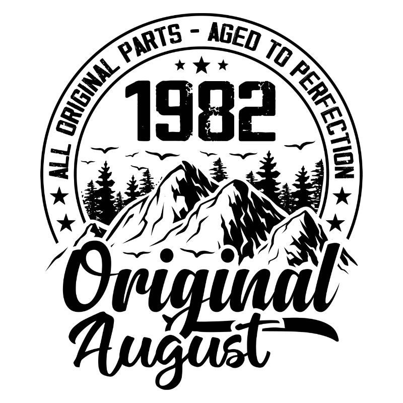 1982 August Original: 42 Years Anniversary Gift