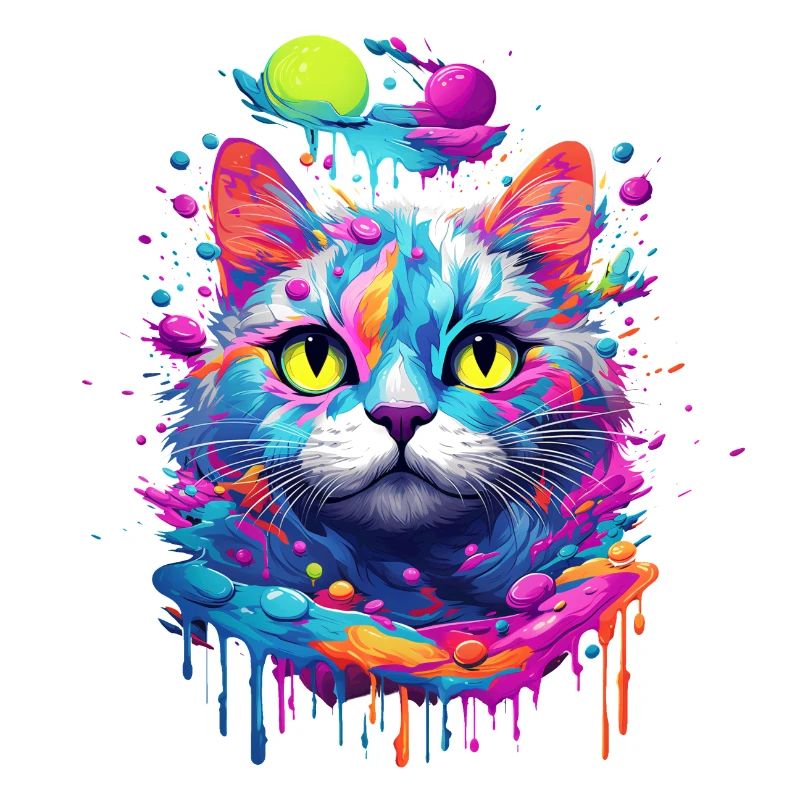 Pop-Art Katze