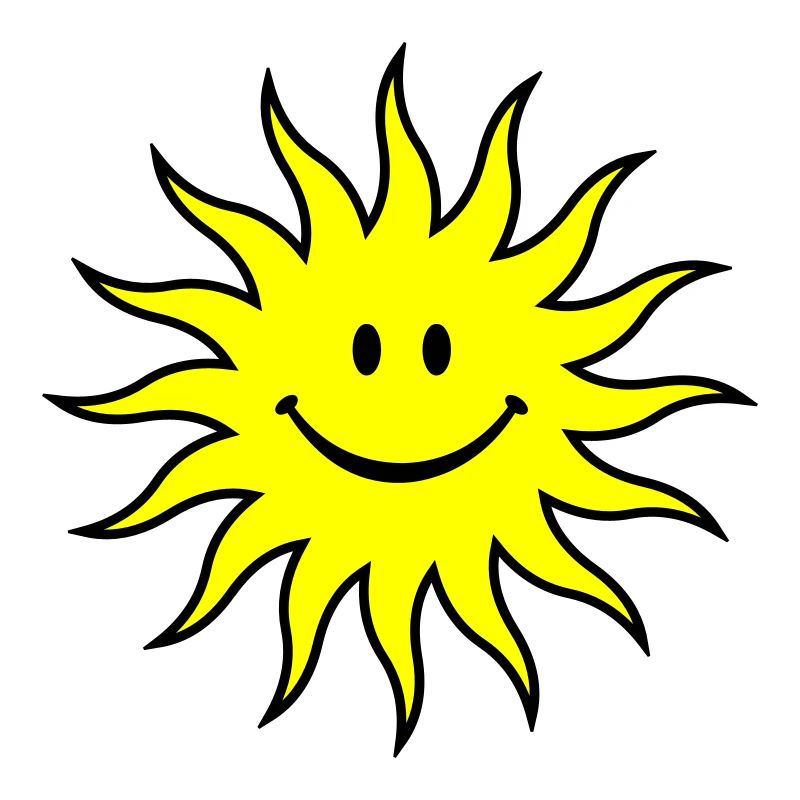 Sun - Lachende Sonne