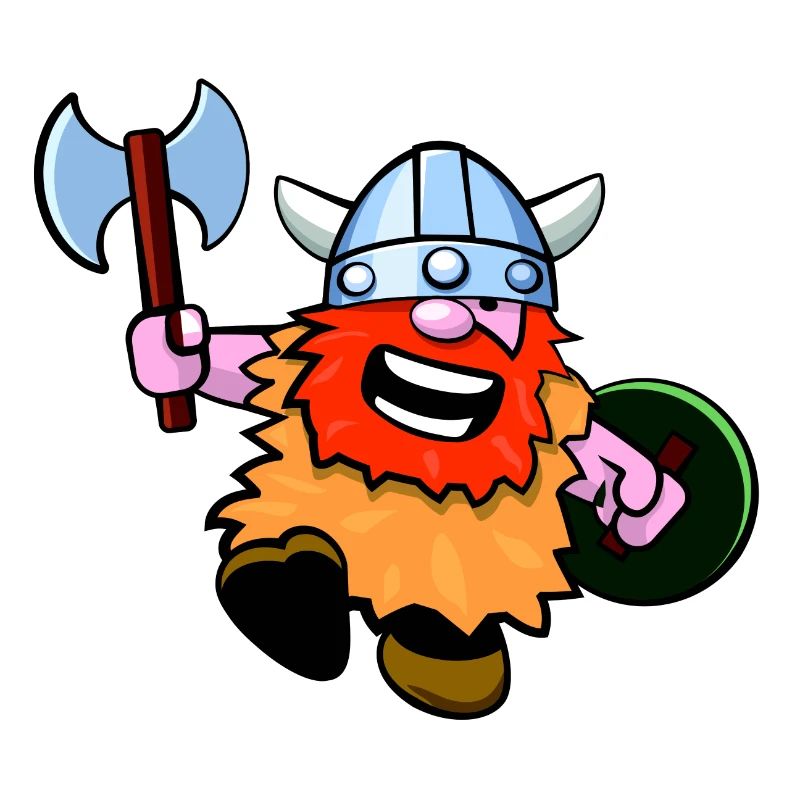 Niedlicher Wikinger