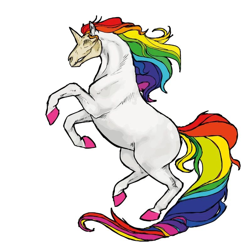 Zombie Einhorn