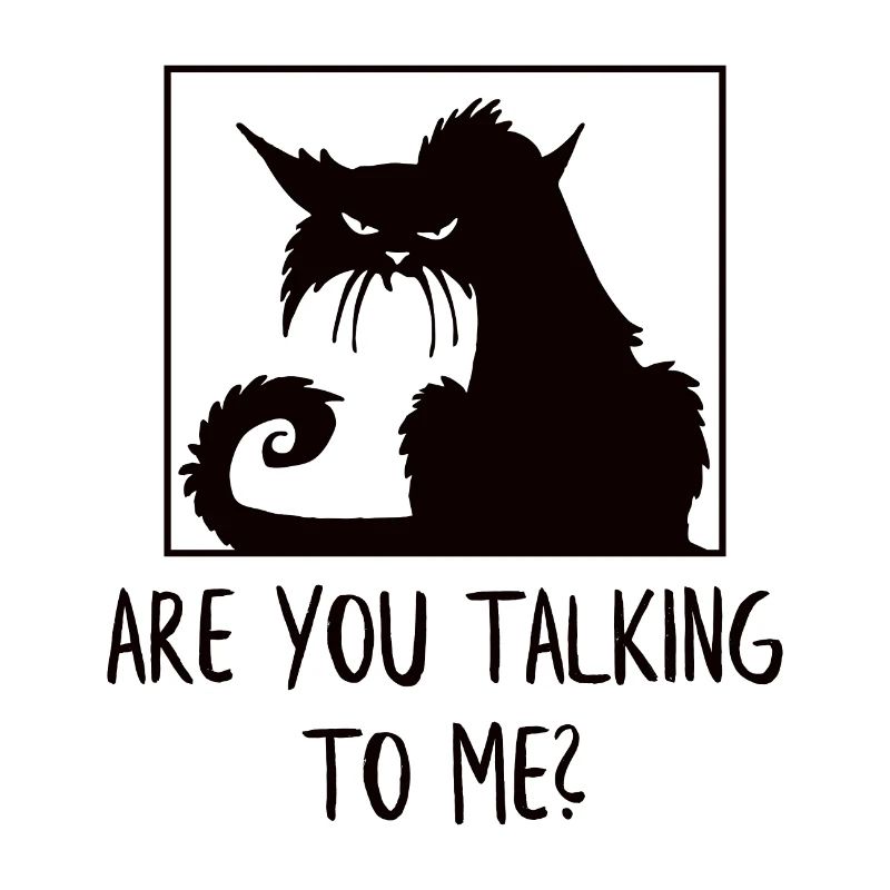 Angry cat