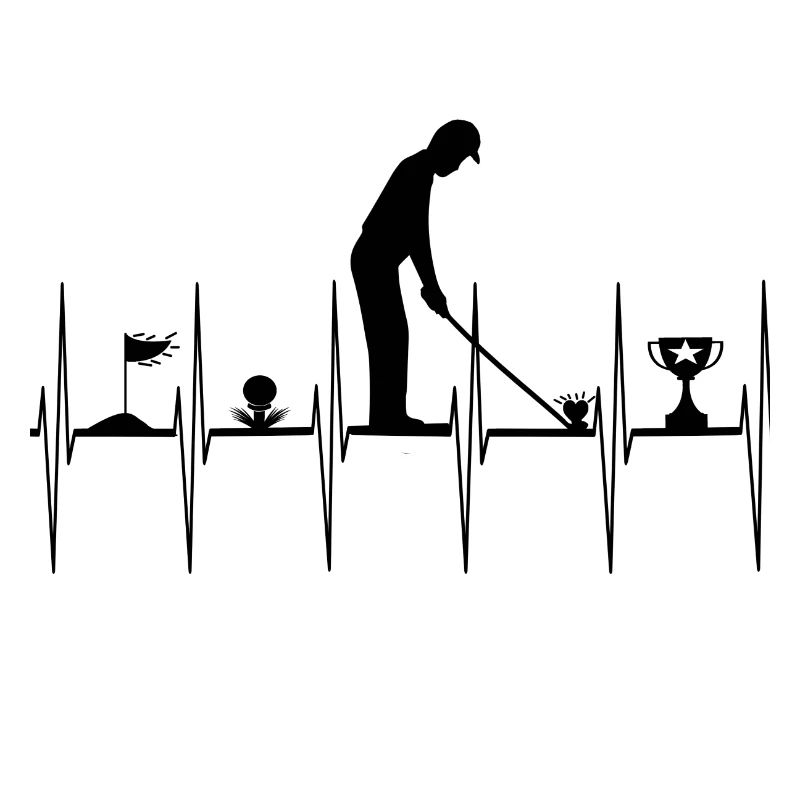 Golf / Golfer Herzschlag