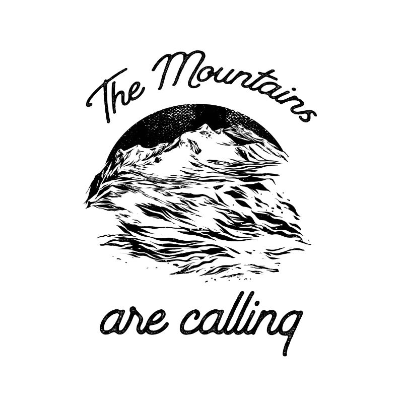 Die Berge rufen The Mountains are calling