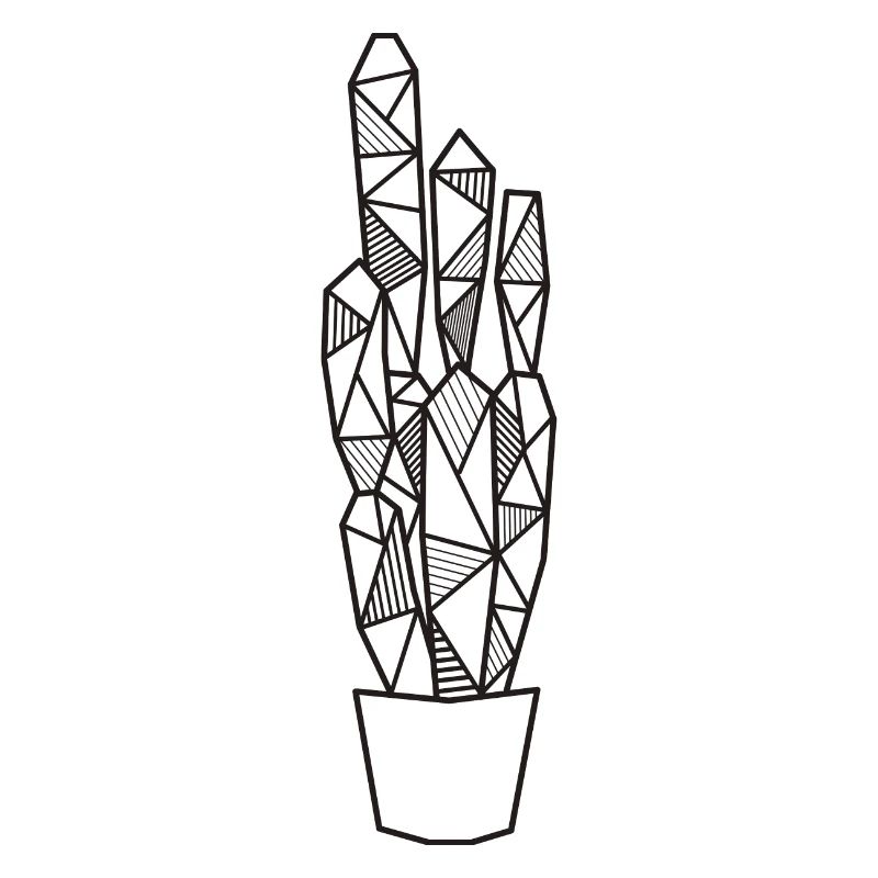 Cactus geometric gift plant hipster cool