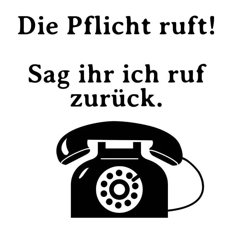 Duty calls.