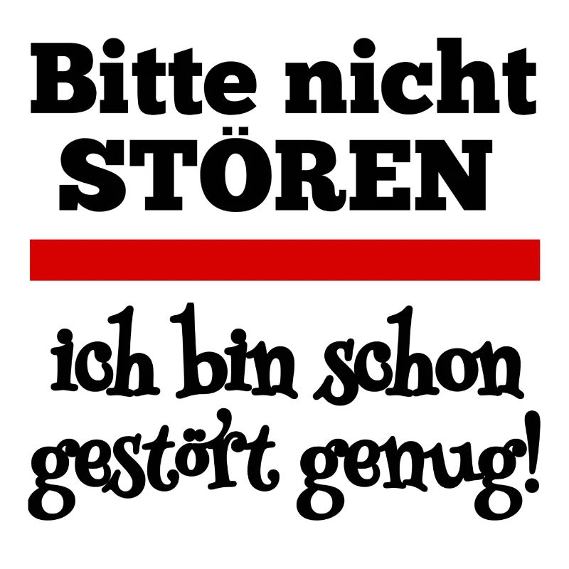 Bitte nicht stören!