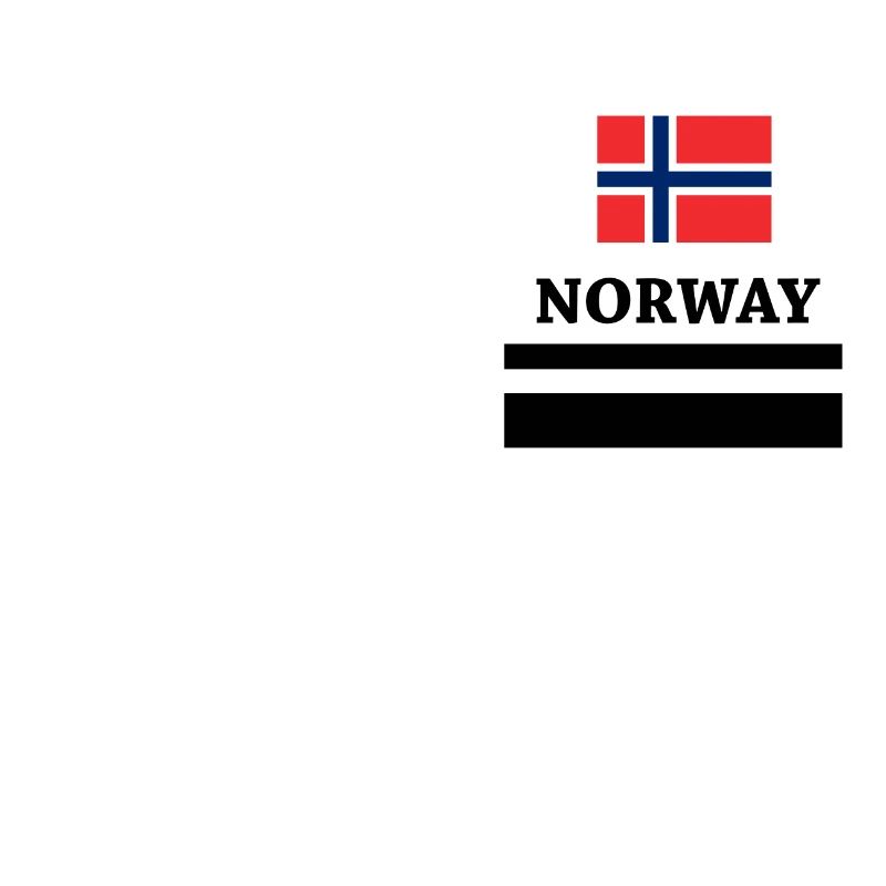 Norwegen-Flaggensymbol