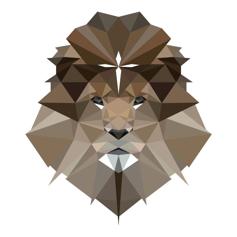 Lion et croix - Jésus - Poly Design