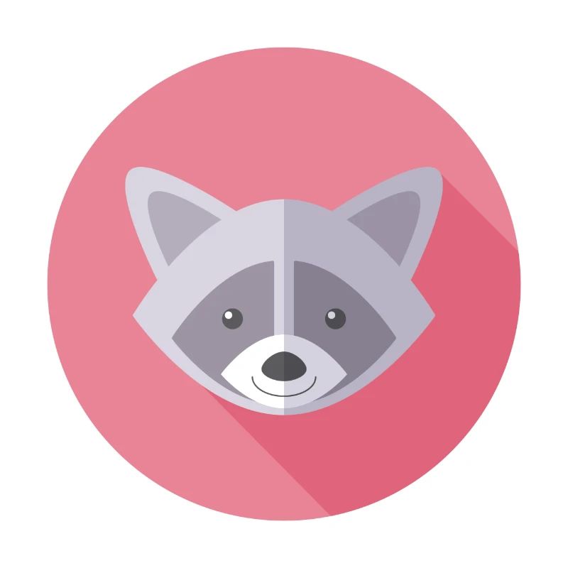 Vector Waschbär