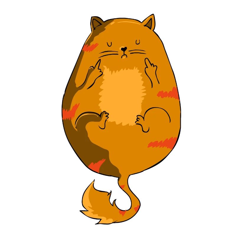 Fuck off Katze