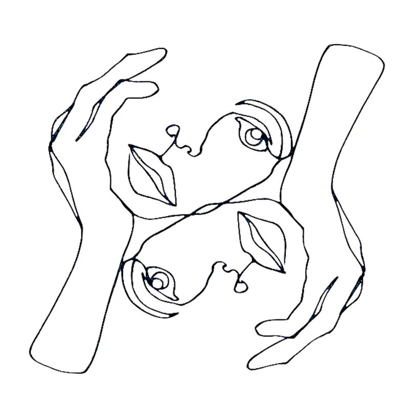 gesichter Art Face