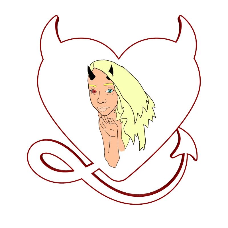 Devil with devil's heart Devil devil's female