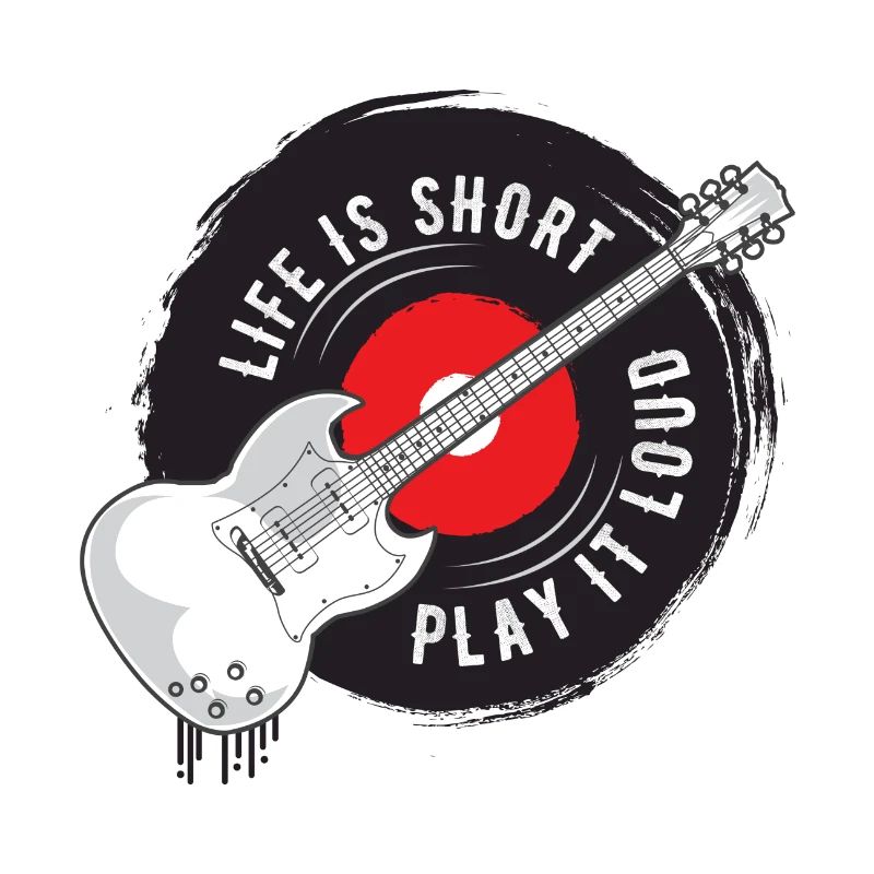 Gitarre Schallplatte