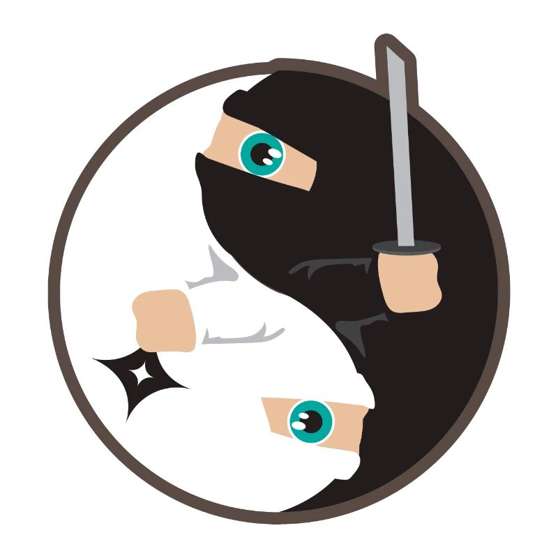 Yin Yang Ninja Day and Night - Gift Idea