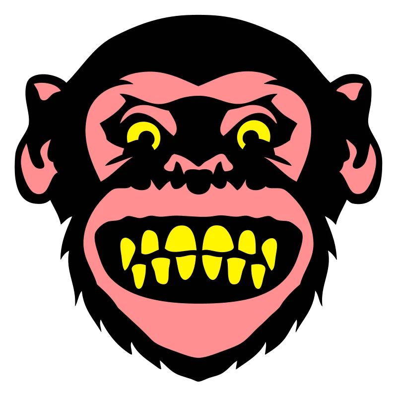 monkey monkey Grimasse 8