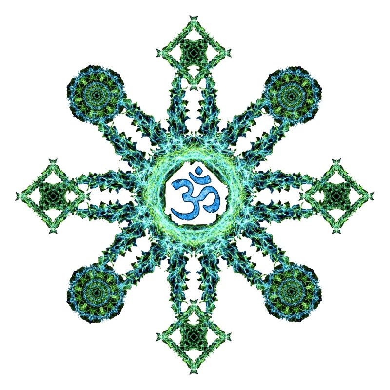 Blue/Green Om