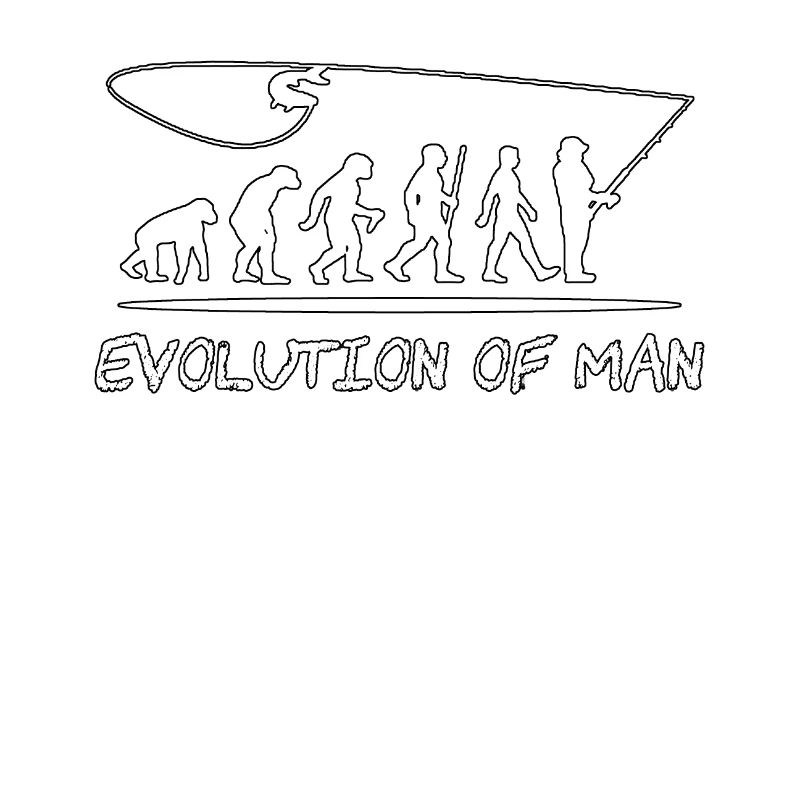 Evolution de la pêche homme