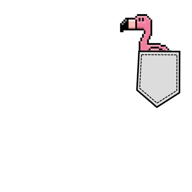 Pixel Flamingo