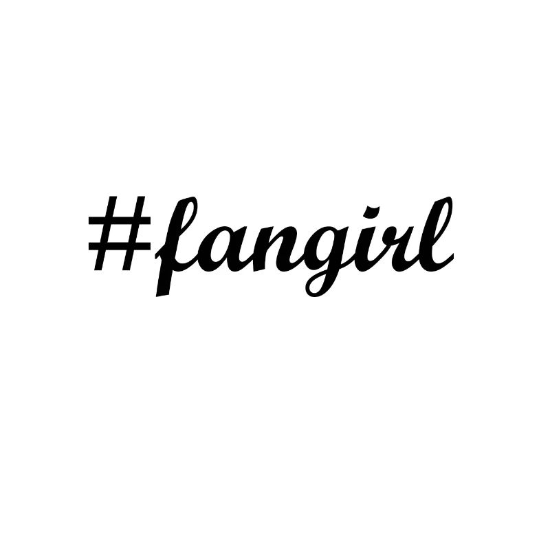 F.angirl with hashtag, gift idea