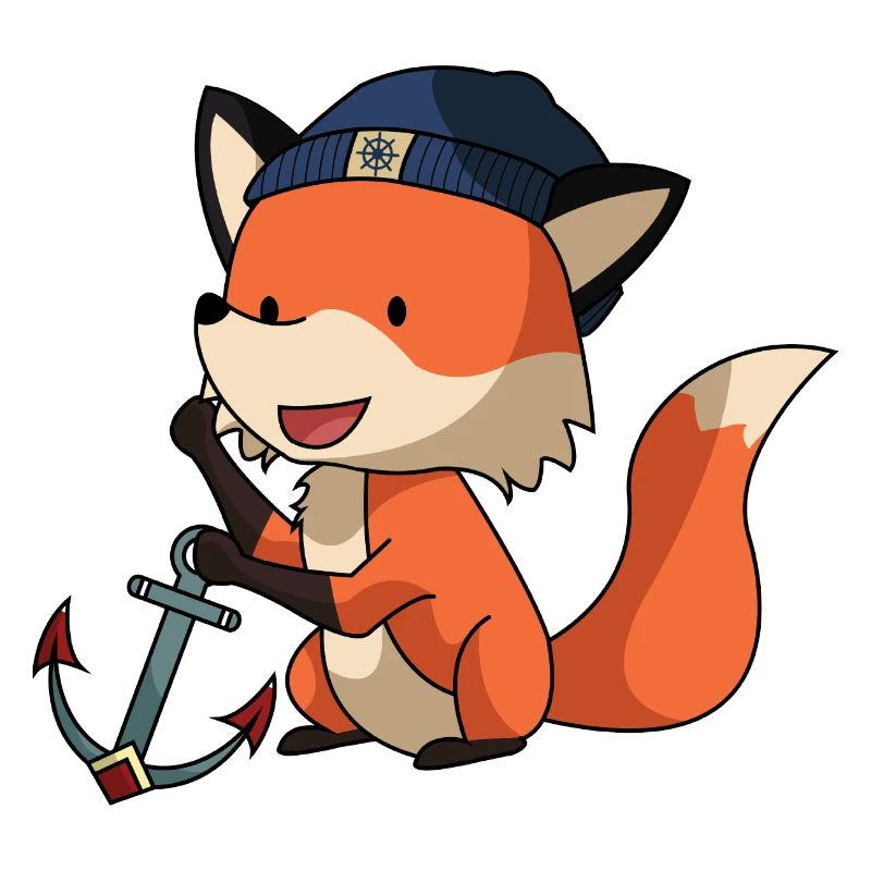 Fox as a sailor