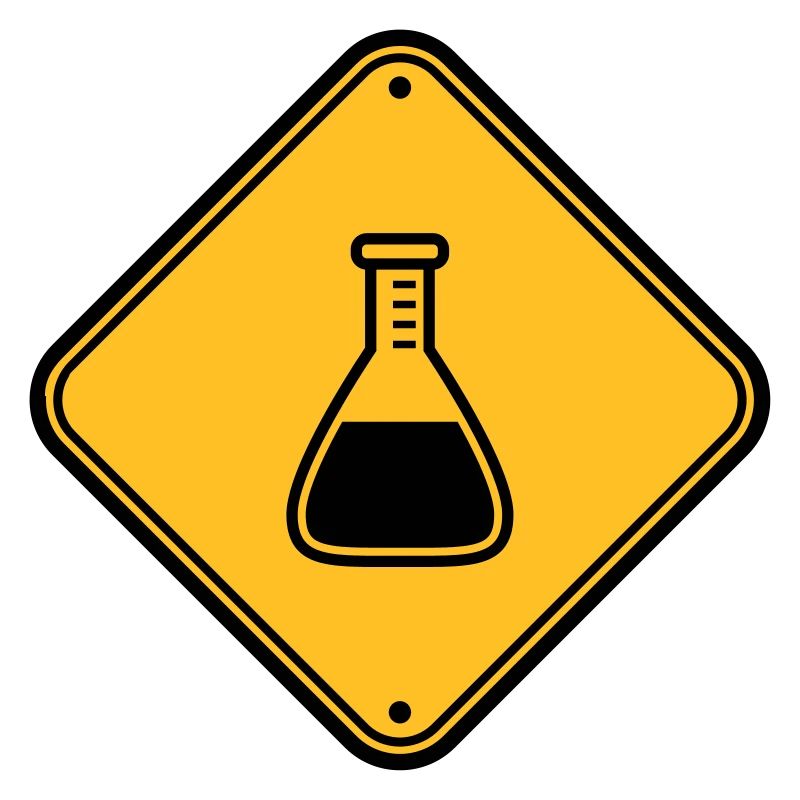 caution science shield note caution flues