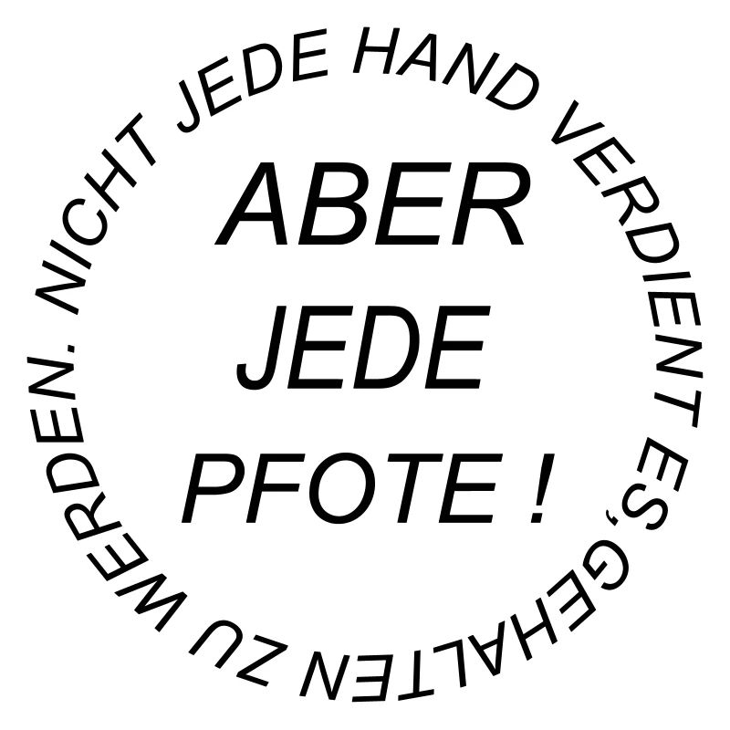 Pfote/Hand
