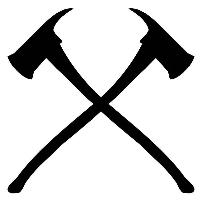 2 fire axes