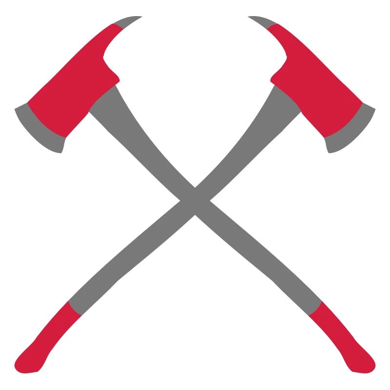 2 Feuerwehr Äxte