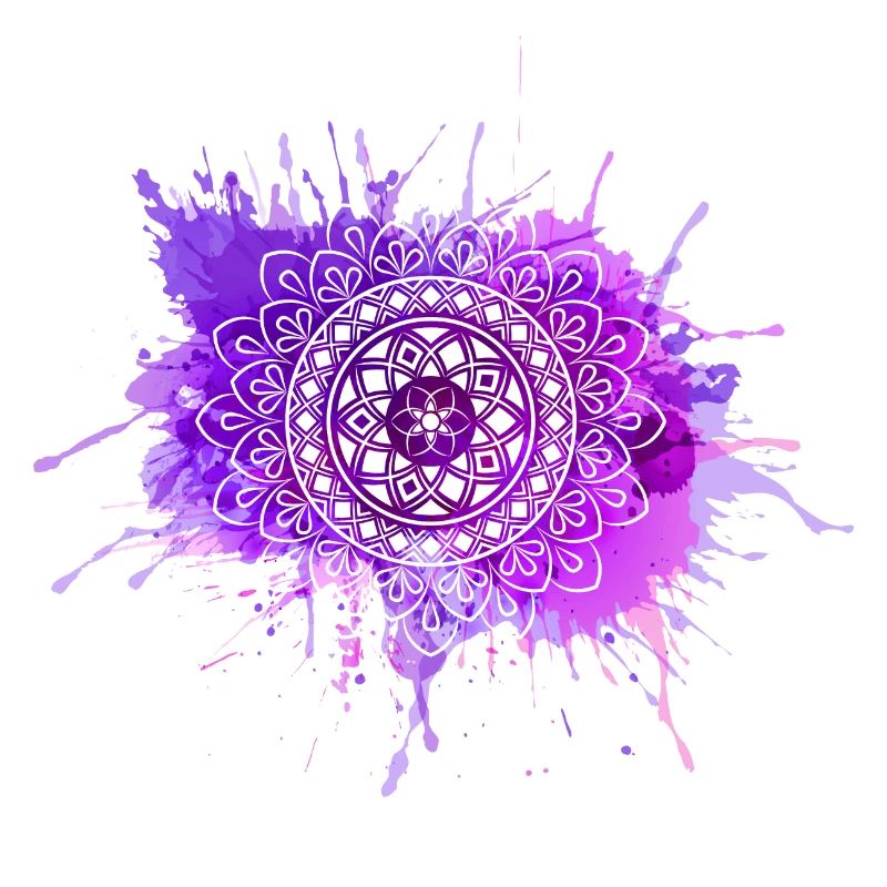 Mandala - Lila