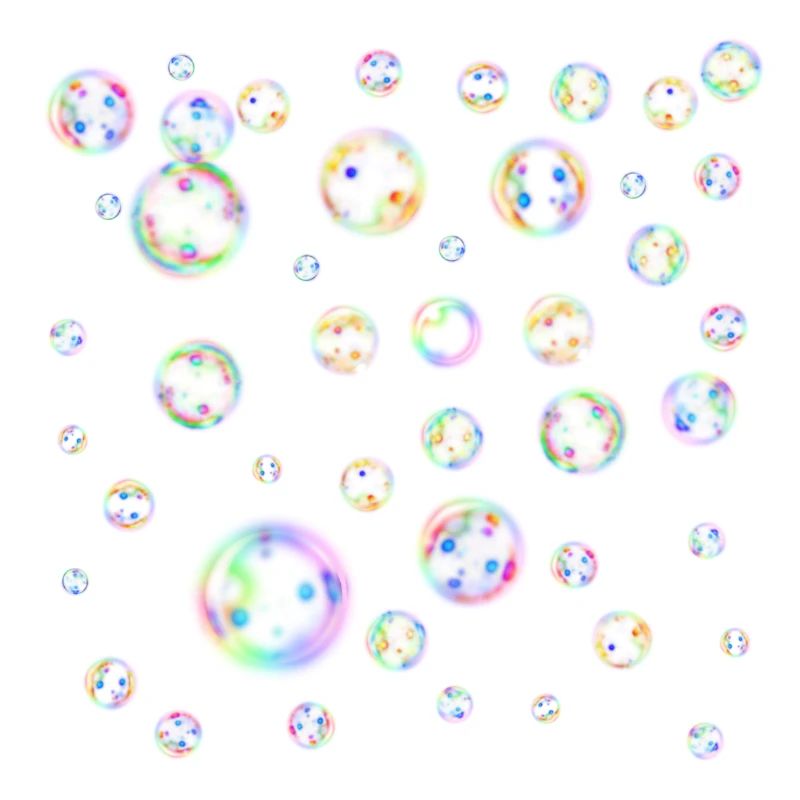 soap bubbles