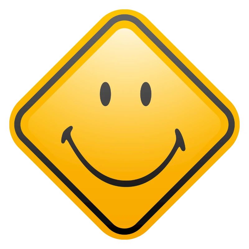 Smiley Shield happy