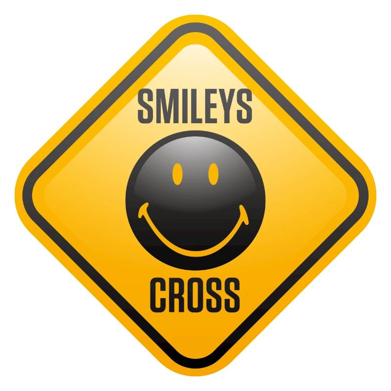 Smiley Shield Cross