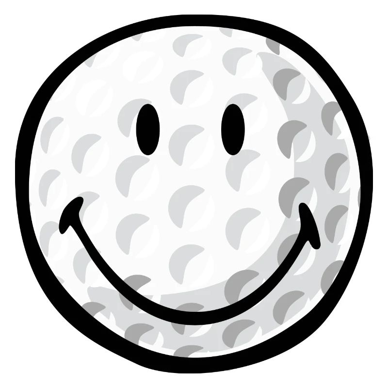 Smiley Golf Ball