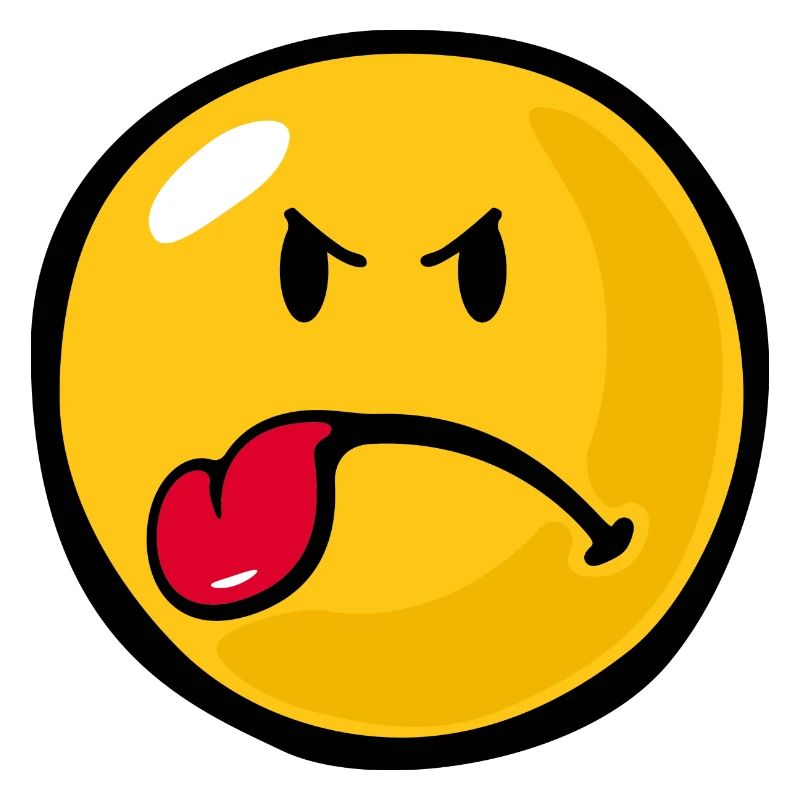 Smiley Anger Sour