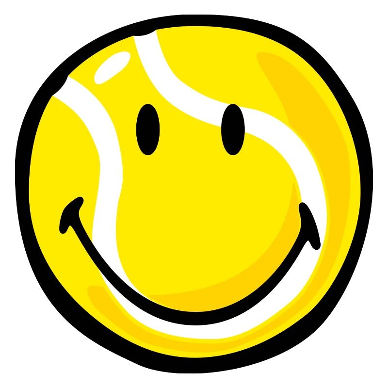 Smiley Tennis Ball