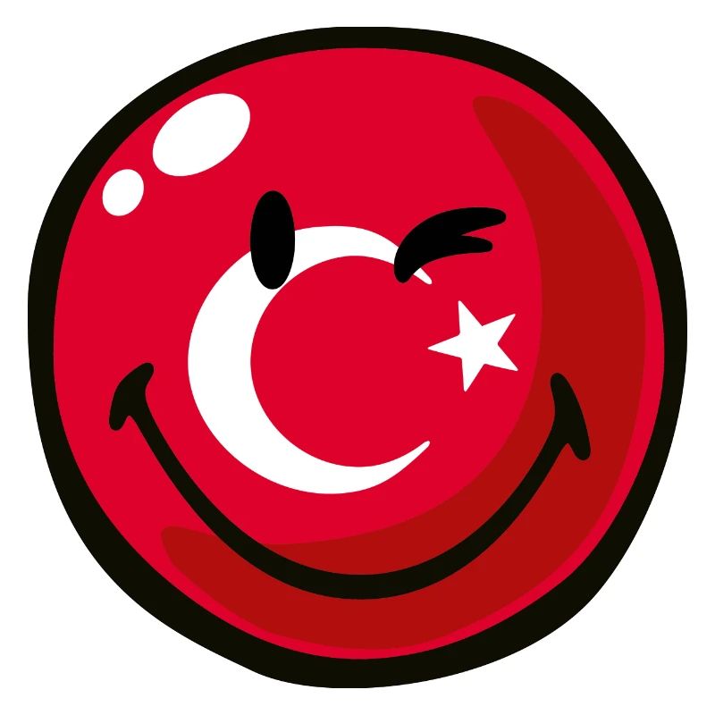 Smiley Flag Turkey