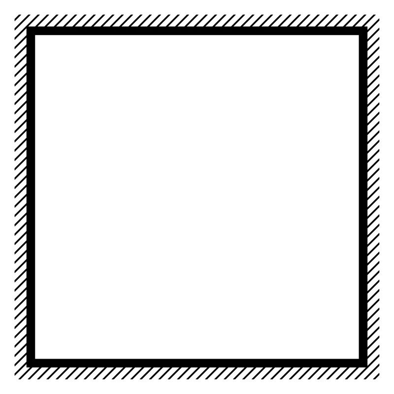 Rahmen Quadrat