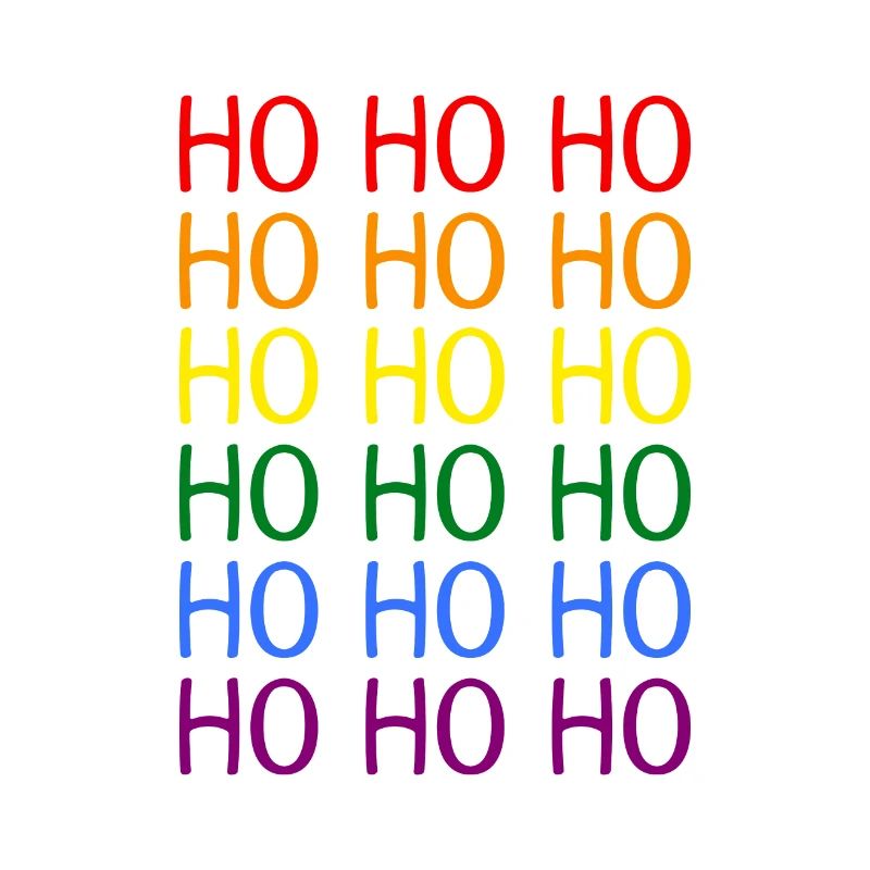 Hohoho Regenbogen LGBT