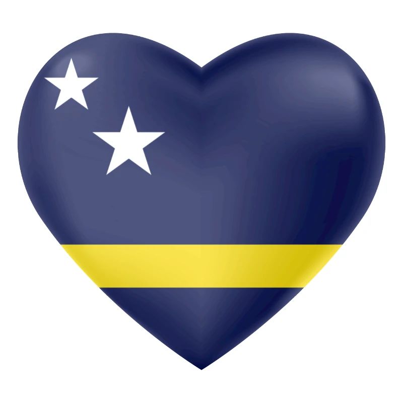 Curaçao Herz