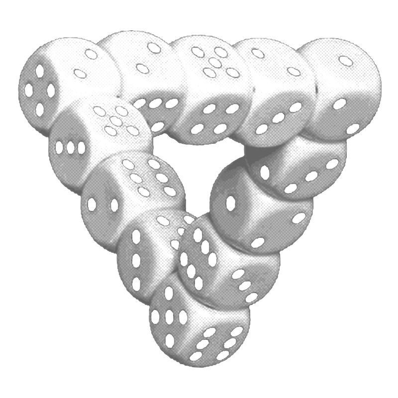 Cube Dices Cubes Illusion