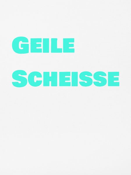 Geile Scheisse
