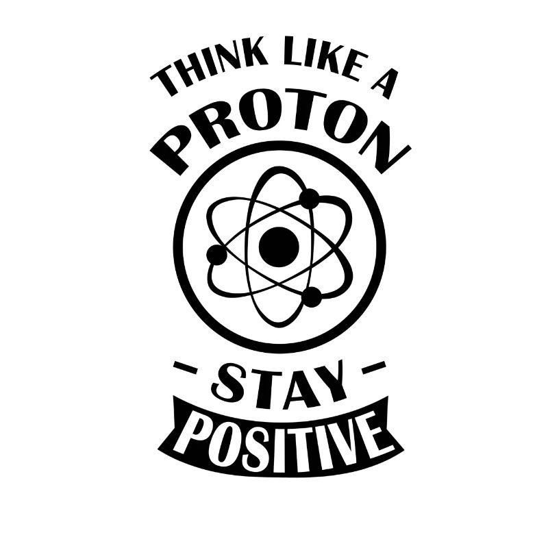 Positives proton atom