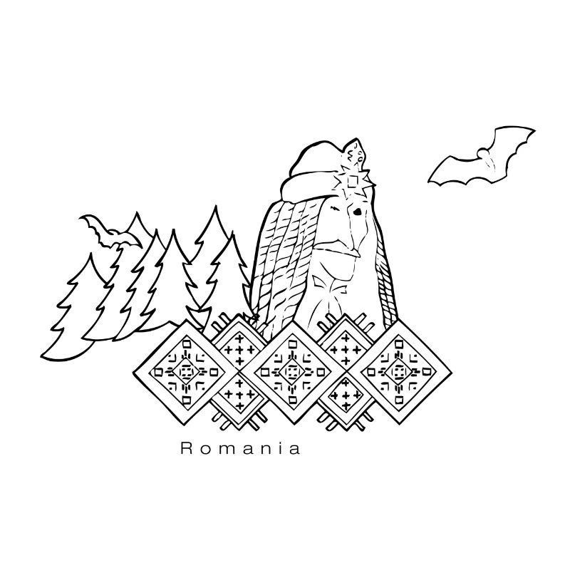 Rumänien Reise, schwarz