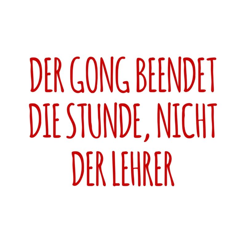 Lehrer vs Schulklingel
