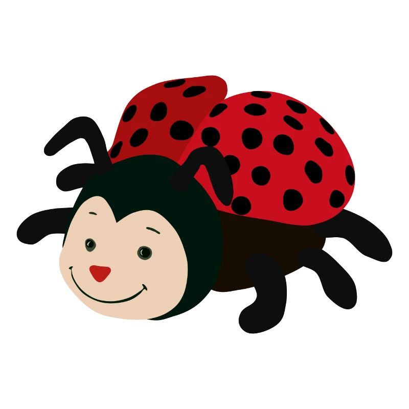Süßer kleiner Marienkäfer