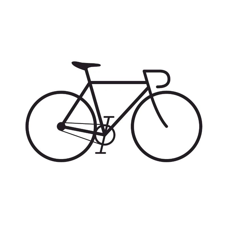 Fixie bike black