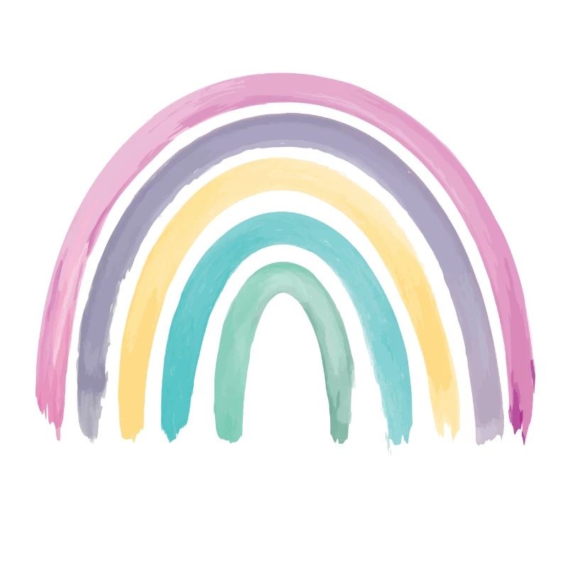 Arc-en-ciel Boho Rainbow Bébé