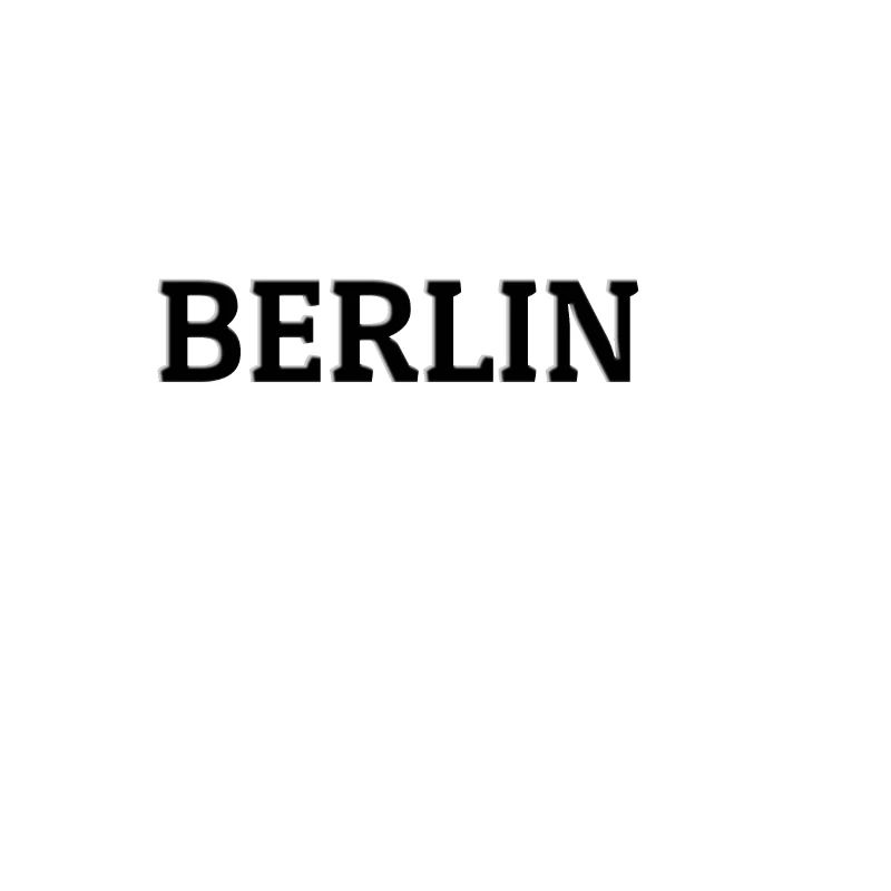 Berlin Aufdruck Souvenir