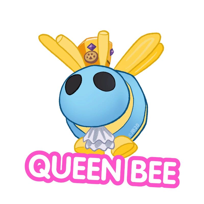 Bienenkönigin-Karikatur